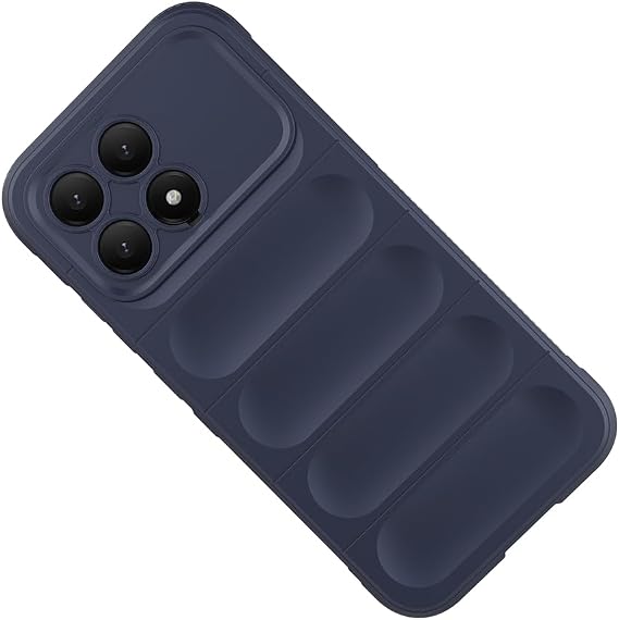Xiaomi Poco F8 Pro Kılıf Esnek Darbe Emici Airbag Kamera Korumalı Silikon Kapak Lacivert