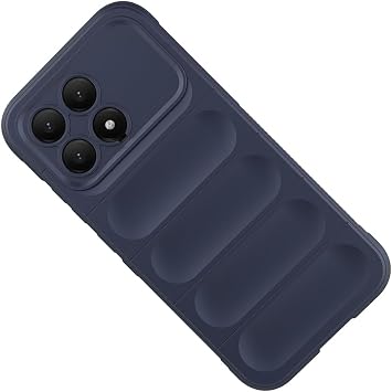 Xiaomi Poco F8 Pro Kılıf Esnek Darbe Emici Airbag Kamera Korumalı Silikon Kapak Lacivert