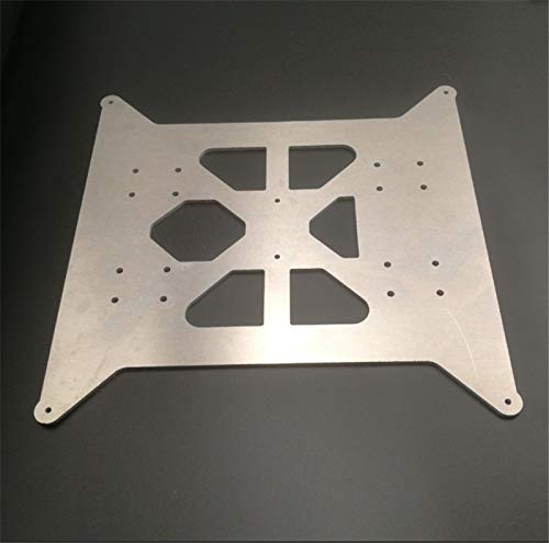 HEASEN 3mm Thick FLSUN Prusa i3 Upgrade Aluminum Y Carriage Heated Bed Base Plate