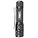 PowerTac WOFT 1200 Lumens Tactical EDC Flashlight, 240m Throw, Quick Access Strobe, 6 Modes, Interchangeable Bezels, IPX8 Waterproof Rechargeable Light, for Outdoor Work and Everyday Carry