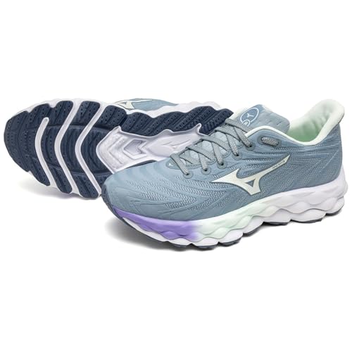 Mizuno WAVE SKY 9 Chaussures de running Snow BirchUltram Femme Taille38 5 - vue 9