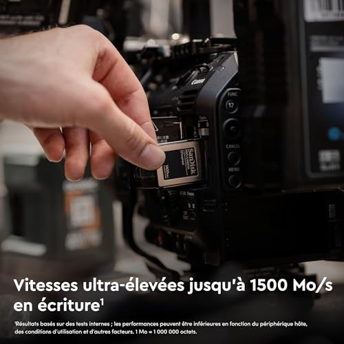 SanDisk PRO CINEMA CFexpress 640 Go Neuf - vue 6