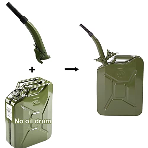 Bec verseur jerrican NATO en métal flexible robuste qualité supérieure - 6