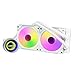Lian-Li Galahad II Trinity SL-INF 240mm All-In-One ARGB CPU Liquid Cooler - White