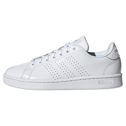 Image of adidas Womens Advantage Lace Up Sneakers Shoes Casual - White
