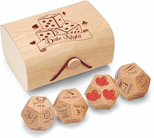 Couples Date Night Dice Game Couples Gift Ideas Decision Dice game for Girlfriend Boyfriend Romantic Ideas for Him and Her for Husband/Wife Valentines Day date night flirting game