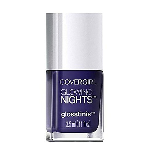 Covergirl Glowing Nights Glosstinis Nail Gloss, 700 Midnight Glow