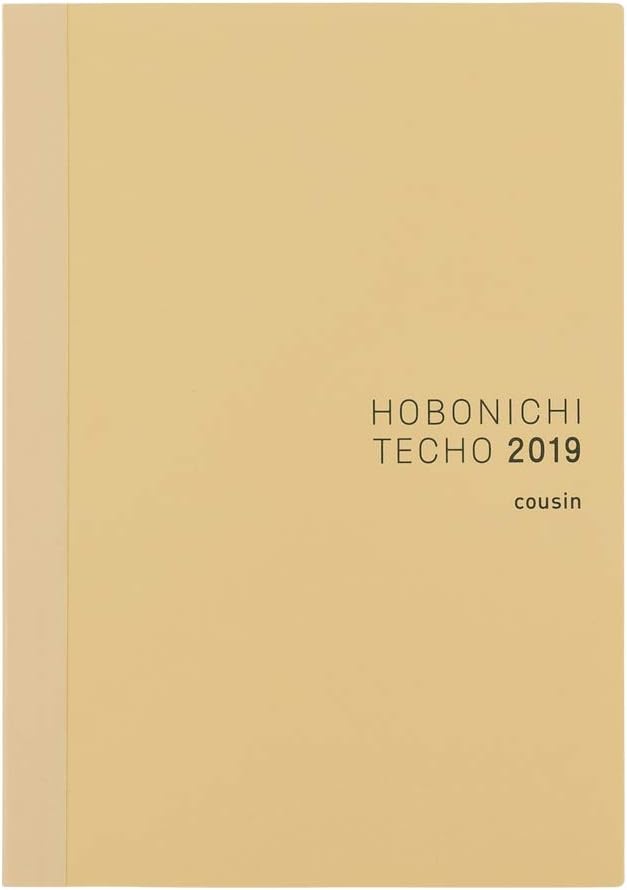 Hobonichi Techo Cousin Book (Japanese/A5/Jan 2019 Start/Mon Start)