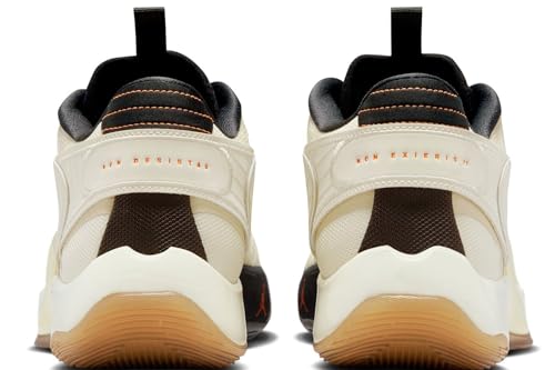 NIKE Jordan Luka 2 Men's Basketball Shoes (DX8733-100, Coconut Milk/Fossil/Lemon Drop/Black) Size 103