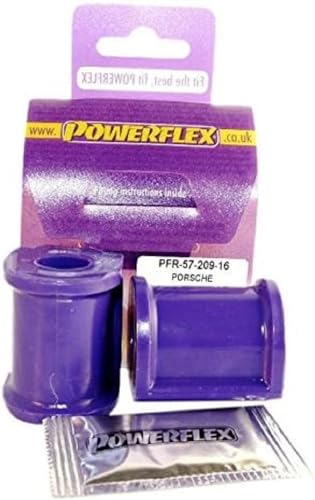 Silentblock Powerflex PFF57-209-16 de barra estabilizadora trasera de 16mm para coche