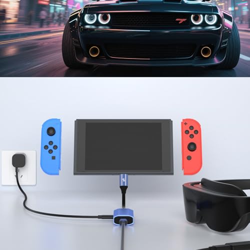 Evita Batería Baja en Realidad Virtual con Adaptador de Gafas AR Hub USB C 3