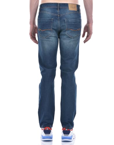 Image of Numero Uno Men's Classic Slim-Fit Stretch Sustainable Jeans