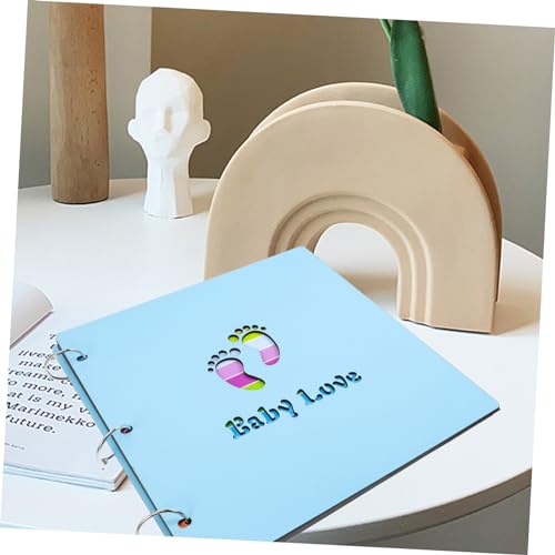 Vaguelly Álbum de fotos do bebê álbum de recortes infantil álbum de fotos de casamento livros livro