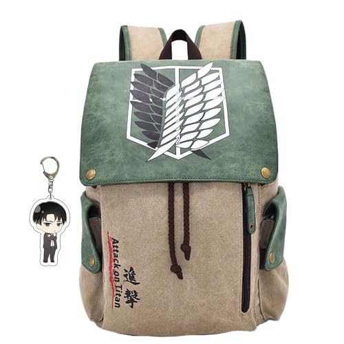 XIYOUMI Anime Dos Sac pour Attack-On-Titan-Cosplay-Sac-à-Dos 42x27cm