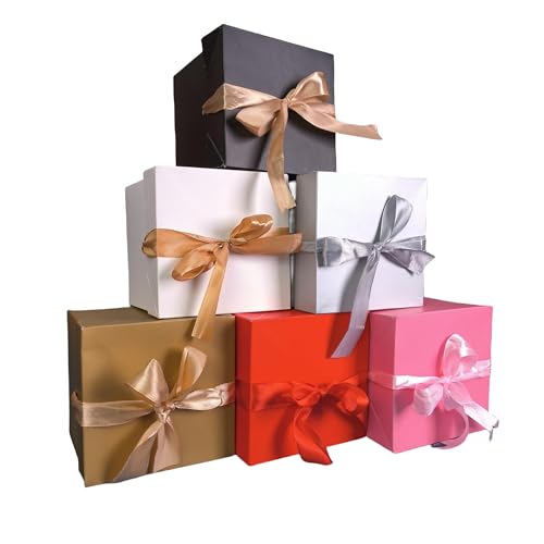 Boîtes cadeaux de couleurs mélangées pour emballer facilement vos petits objets