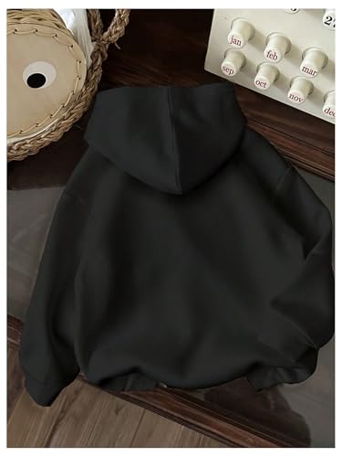 Floerns Girl's Y2k Cheetah Print Hoodie Pullovers Long Sleeve Drop Shoulder Sweatshirt2