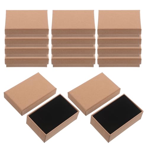 Boîtes Présent Rectangulaires Papier Organisateur de Rangement Bracelets Bagues et Bijoux