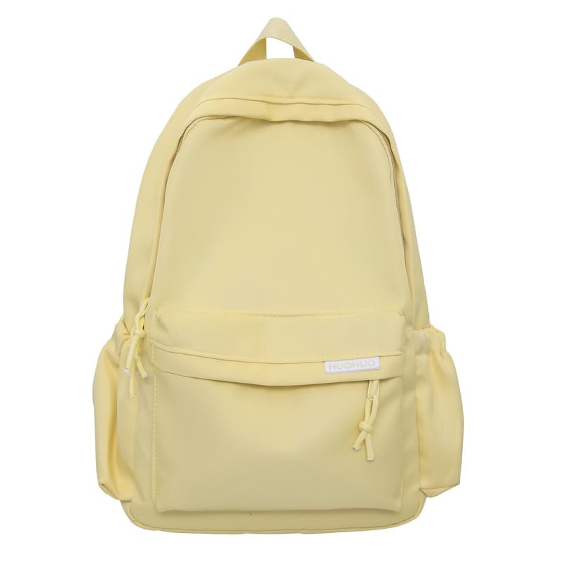 Schoolbag for Girls | Cute Solid Color Backpack | Large Capacity Junior School Student Backpack-image-38