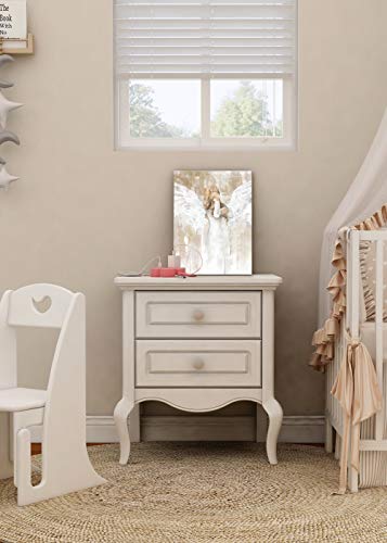 Sumgar Dog With Angel Canvas Wall Art Abstract White Prints Animal Artwork Golden Retriever Lover For Bedroom Living Room Bathroom, 12 X 16 In #TOP2