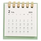 Fonctionnalités multiples : il sert de calendrier, de décoration de bureau et d’objet pratique. calendrier de bureau sur pied, petit calendrier sur pied