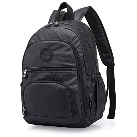 Nameblue Backpack Womens Small Rucksack Bag for Women Waterproof Running Backpack School Bags for Teenage Girls,Travel Backpack Women Work Backpack Business Backpack Handbags Black #2 Cover