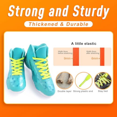 Image of VSUDO Shoe Laces for Sneakers, Shoelaces for Sneakers, Athletic Shoelaces
