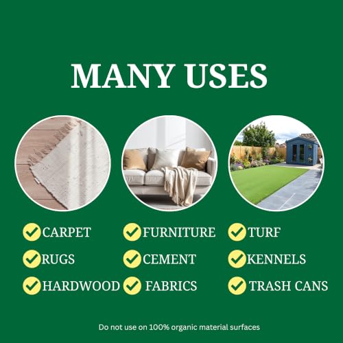Image of | Pet Enzymatic Stain & Odor Eliminator for Strong Odors Around the Home - Carpet Cleaner for Dog & Cat Urine - Gallon Jug