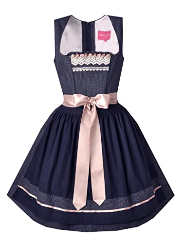 Krüger Dirndl mini Marina dunkelblau, Gr. 36