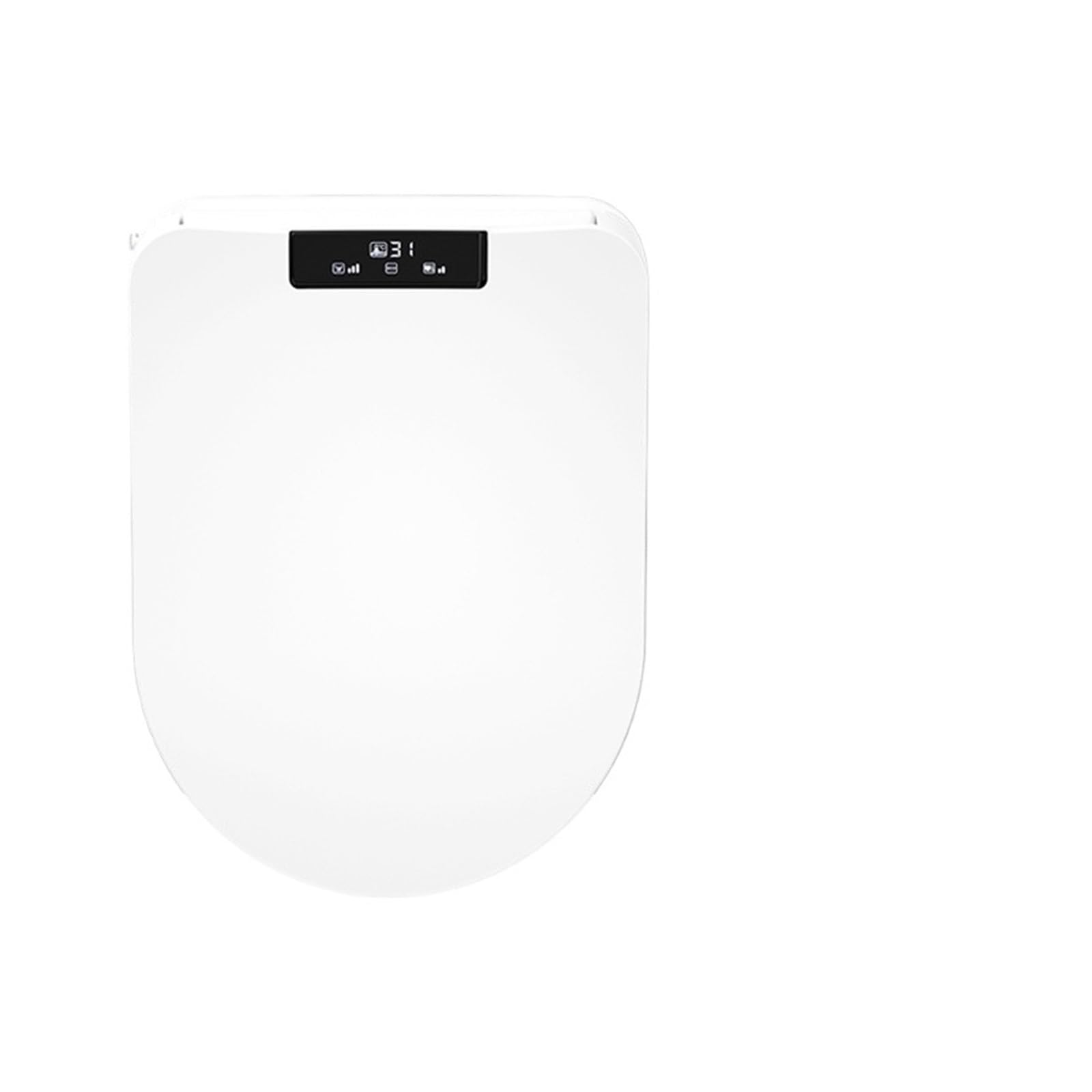 Tavoletta WC Chiusura Ammortizzata Sedile bidet automatico con funzione di riscaldamento, sedile WC intelligente universale a forma U e D(51.5 Automatic cover,220V-230V)