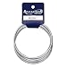 Realeather Crafts Zinc Metal Rings, 3-Inch, 6-Pack (BRI-03-06)