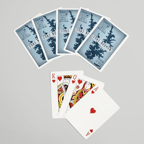 Baraja de Poker Lake Norman 52 Cartas miniatura 7