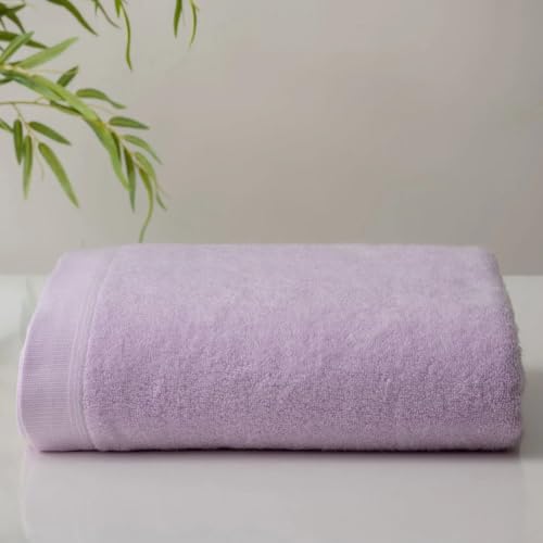 Image of Spread Spain Bamboo Towels for Bath, Towels for Bath Large Size, Bamboo Bath Towel High Absorbent & Soft, 360 GSM, 4pc Set Bath Towel for Men /Women