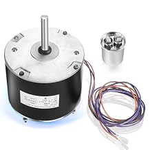 MOT18688 AC Motor, Upgraded Condenser Fan Motor, 1/8 HP 208-230V 825 RPM - Compatible with Trane American Standard - Replacement# MOT12215 MOT12004 MOT10514