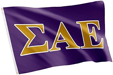 Sigma Alpha Epsilon Flag Greek Letter Fraternity Banner 3x5 Feet Flags Sign Decor SAE