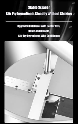 Mezclador Eléctrico de Acero Inoxidable para Salsa de Olla Caliente, 80L miniatura 3