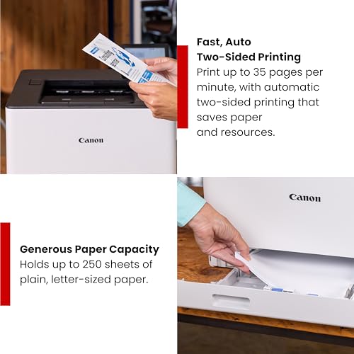 Canon Color imageCLASS LBP674Cdw II - Wireless, Duplex, Laser Printer with 3 Year Limited Warranty, 35 PPM