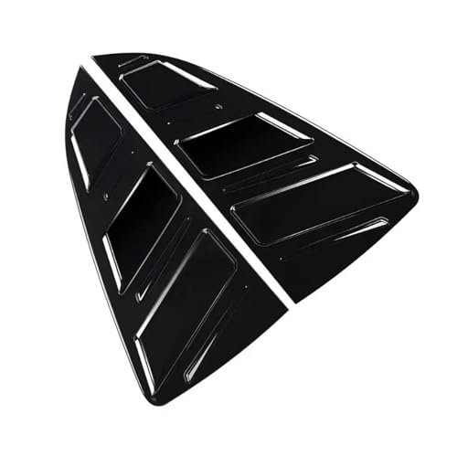 Persiennes de fenêtre pour voiture finition Gloss Black pour Volkswagen Polo 6R 6C