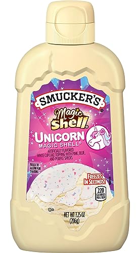 Smuckers Unicorn Magic Shell Smucker`s Topping Freezes In Seconds (1) 7.25 oz Bottle - image 1