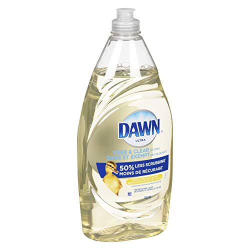 Image of Dawn Ultra Pure Essentials Dishwashing Liquid, Lemon Essence, 16.2 Fl Oz