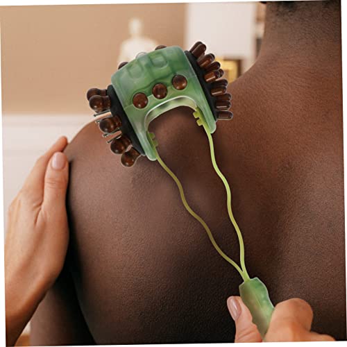 Healifty Massage Hammer Massagers Handheld Shoulder Massagers Hand Tools Manual Back Massager Handheld Back Hammer Back Scratcher Silicone Pp Green Massage Knocking Hammer Body Massage Tool #TOP1