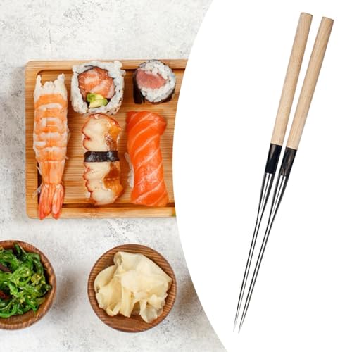 Palillos para Sashimi Cortos Evitan Caídas de Comida al Comer 7