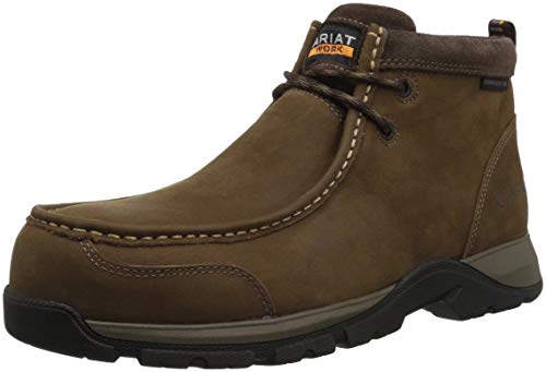 Ariat Work Men's Edge LTE MOC Composite Toe Western Boot, Dark Brown-1, 10 D US