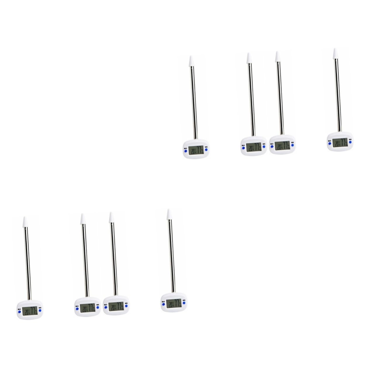 Toddmomy 2 Detectores De Temperatura Y Humedad Termómetro Medidor De Humedad Del Suelo Monitores De Suelo Sensor De Humedad Del Suelo Higrómetro De Riego Automático Herramienta De