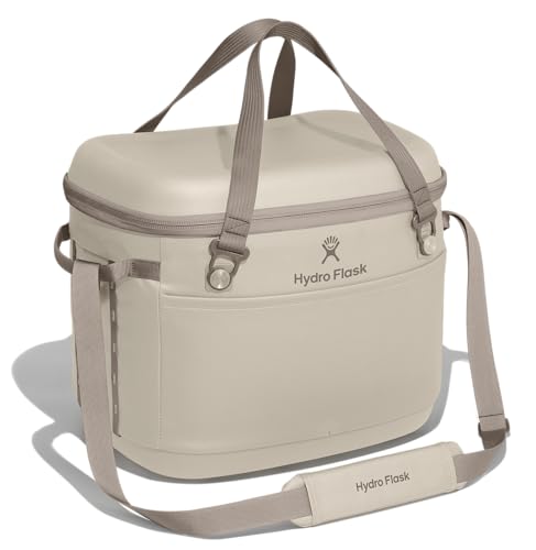 Image of Hydro Flask Carryout Cooler - Insulated Portable Soft Cooler - 30 L Capacity in Oat