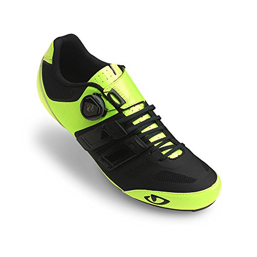 Giro Sentrie Techlace Road Shoe HI-YELLOW-BLACK 42.5