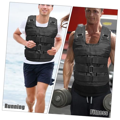 Abaodam Adjustable Weighted Vest for Men Women Breathable Comfort Weight Vest for Running Gym Strength Training Durable Stylish Design Weights Up - Image 9
