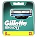 Gillette Mach3 - Cuchillas de recambios, 8 recambios
