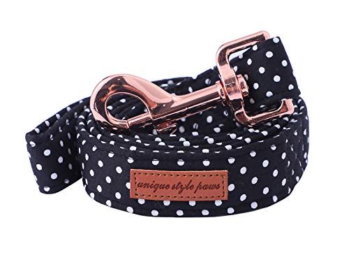 Unique style paws Handgemachte haltbare Hundeleine Weiche Bequeme Griffleine für Hund 3 Größe 8 Muster