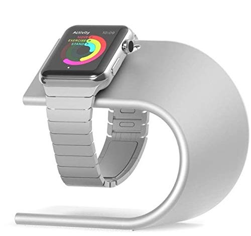JVCV Sturdy Aluminum Platform Charger Stand Charging Dock Station Holder Cradle Compatible With Apple Watch/Iwatch 2 3 4 38Mm 40Mm 42Mm And 44 Mm All Models (Dark Grey), Micro USB, Grey (B08FMV5DQT) Amazon Price History, Amazon Price Tracker