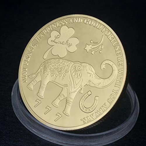 Two-Sided Lucky Coin Featuring One Side With A Pair Of Koi Fish And One Side With Lucky Symbols - May Peace, Happiness And Good Fortune Be With You Always - Lottery Ticket Scratcher Tool #TOP4